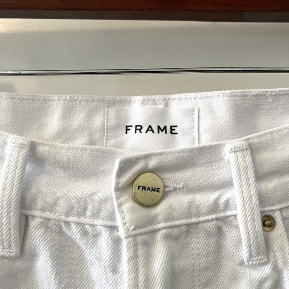 Frame Denim Le Brigette Distressed Shorts - 28 - Picture 3 of 6